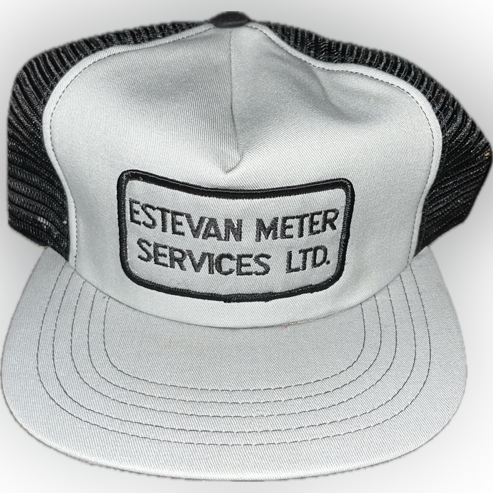 Vintage Estevan Meter Services Ltd. Trucker Hat – Made in Canada